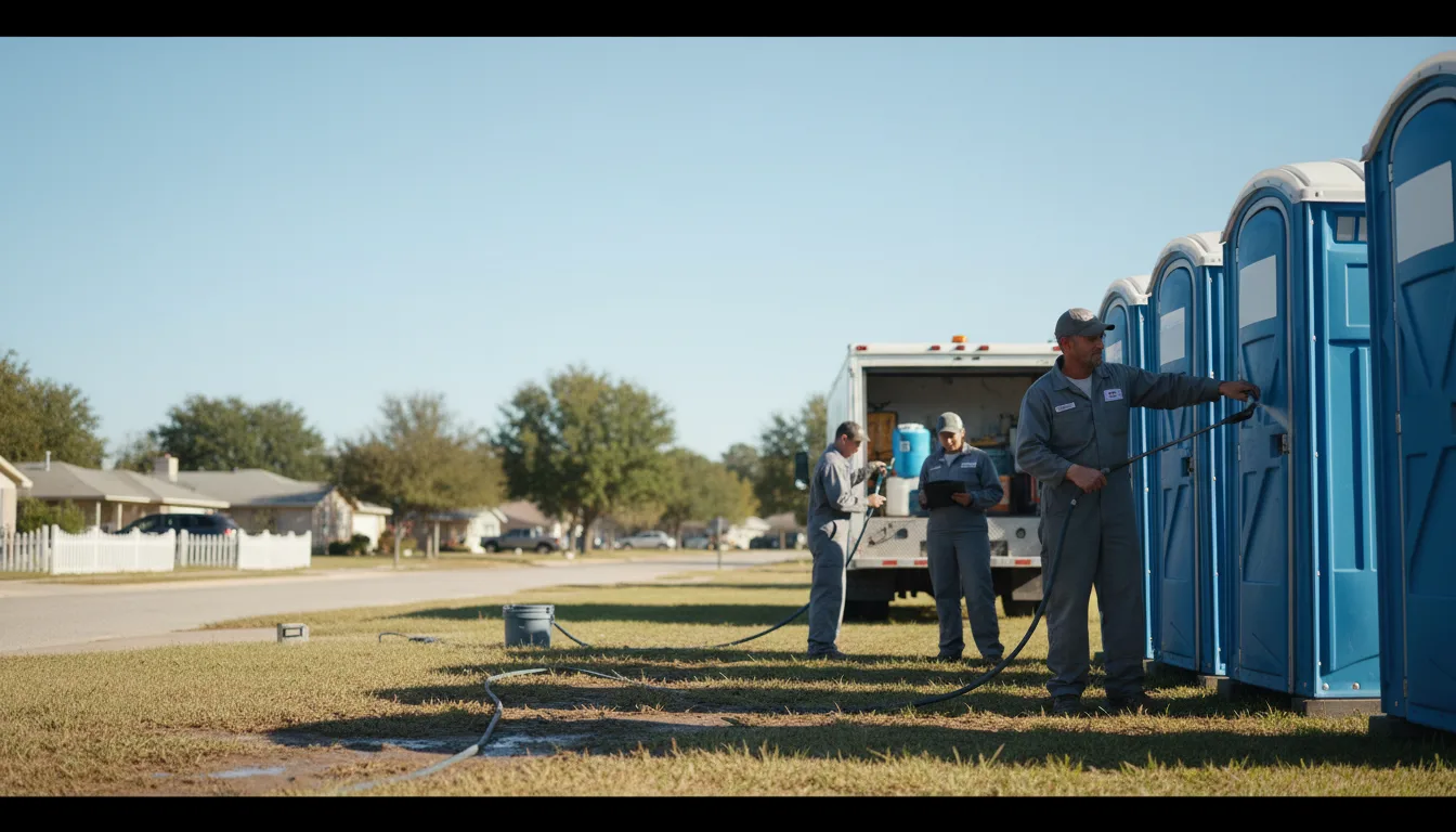 Long-Term Portable Toilet Rental in Antioch, IL near me